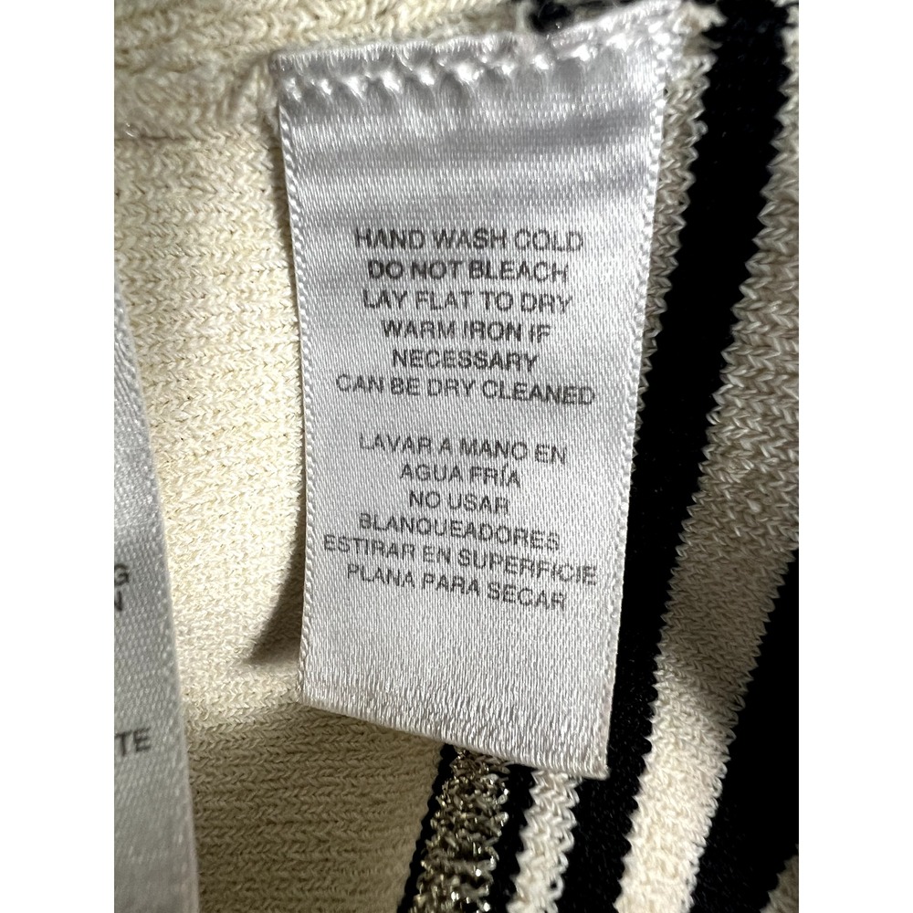 Anne Klein Women's Twisted Halter Top Metallic‎ Size Small - Picture 9 of 9